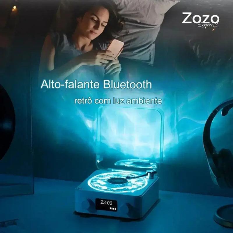 Vitrola Retro Bluetooth - Exclusividade da Zozo Express - Zozo Express