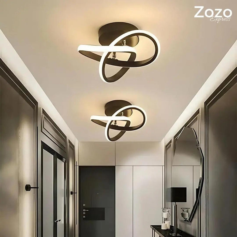 Luminária LED em Formato de Trevo - Zozo Express - Zozo Express