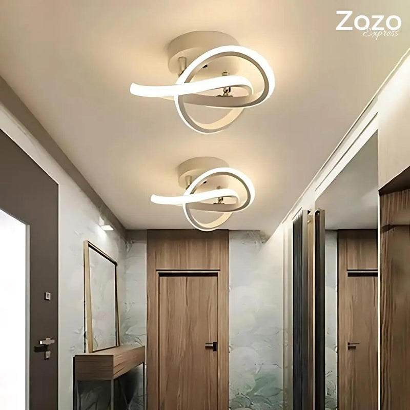 Luminária LED em Formato de Trevo - Zozo Express - Zozo Express