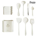 Conjunto Utensílios de Cozinha de 9 Peças - Silicone Antiaderente - Zozo Express - Zozo Express